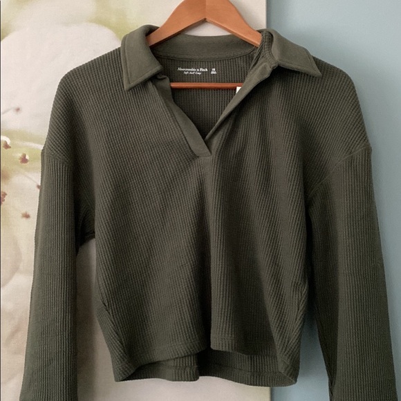 Abercrombie waffle knit longsleeve - Picture 2 of 2